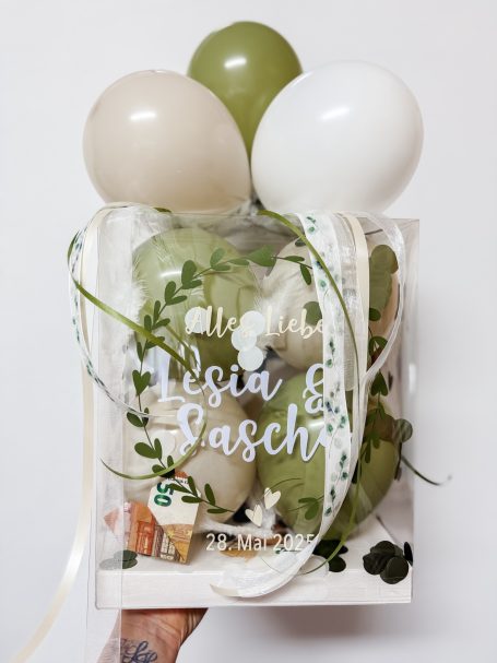 BALLON GESCHENK-BOX Ballonbox